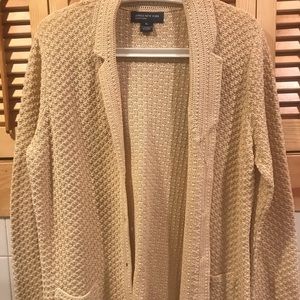 Beautiful Jones NY Beige Cardigan. Size XL. $50